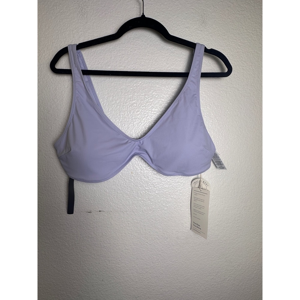 Vuori Aqua Triangle Top Light Purple Swim Bikini Top XXL VW708 NEW